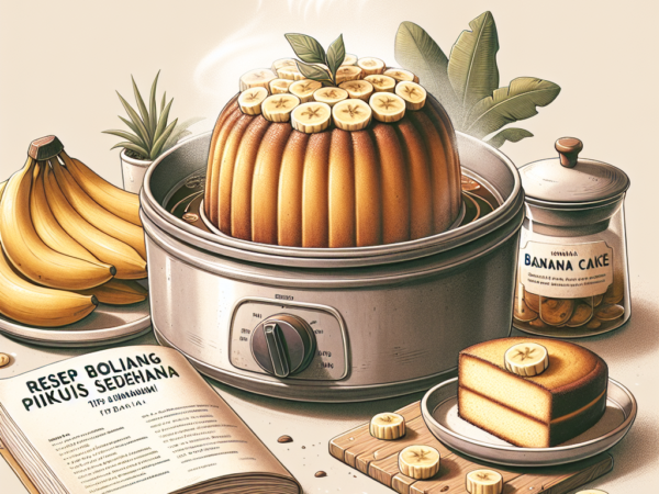 Resep Bolu Pisang Kukus Sederhana: Tips & Trik Membuatnya